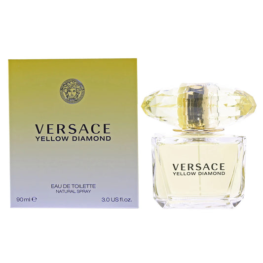 VERSACE YELLOW DIAMOND LADIES EDT SPRAY, 3 OZ