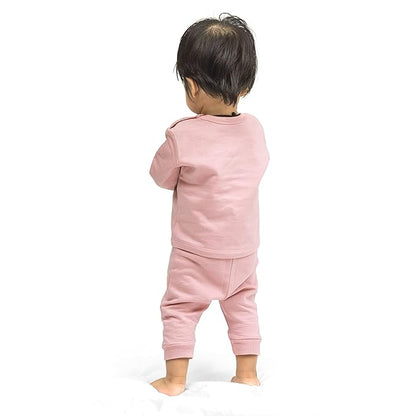 Real Basics unisex child fleece Track Suit for children's