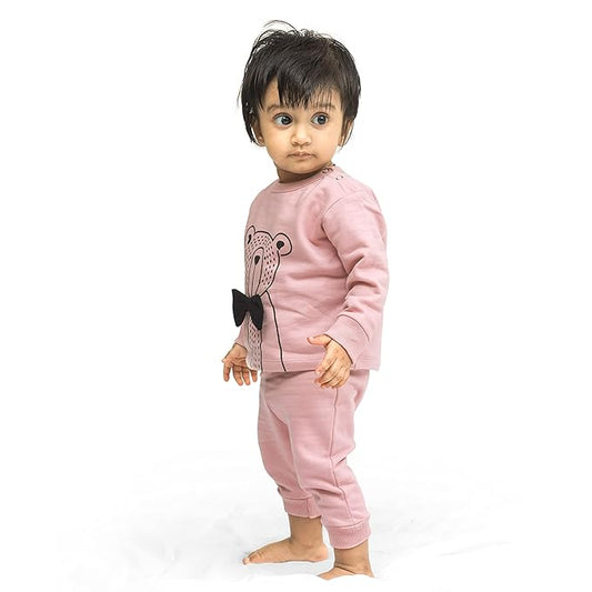 Real Basics unisex child fleece Track Suit for children's