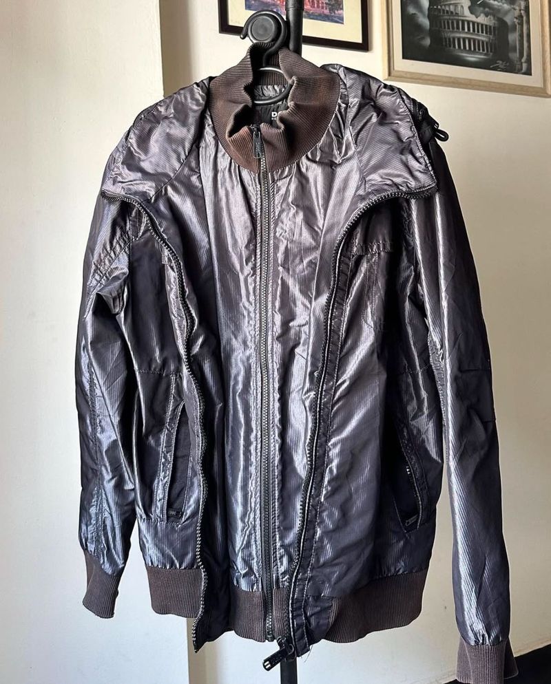 Brown Leather Jacket for Men