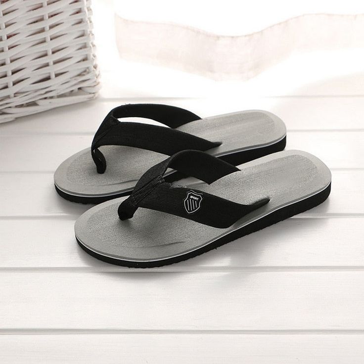 Summer Slippers Men Flip Flops Beach Sandals