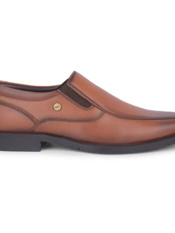 Tan Casual Non Lacing Shoes