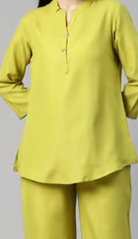 Cottinfab Mint Cotton Co-Ord Set