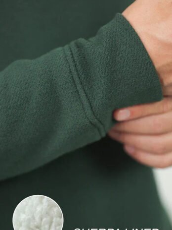 Union Sherpa Lined Recycled Jacquard Henley