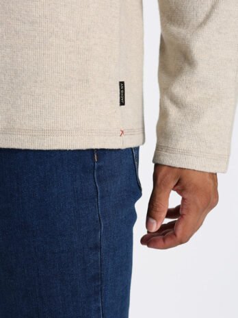 Brushed Waffle Long Sleeve Henle