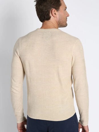 Mixed Stitch Waffle Sweater Henle