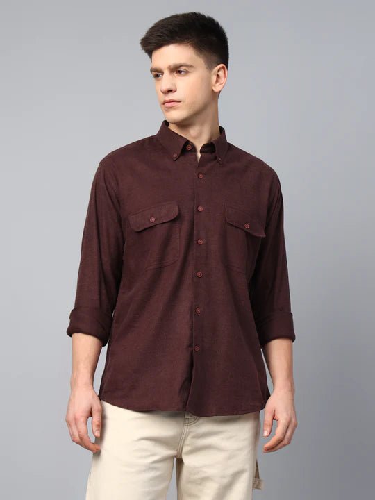 Cotton Slim Fit Casual Shirt