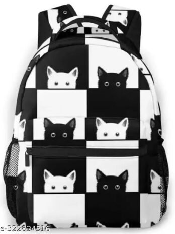 School Bag for Girls, 19 inch Backpack for Women, 3 compartments Water Resistant Stylish and Trendy College Backpacks for Girls