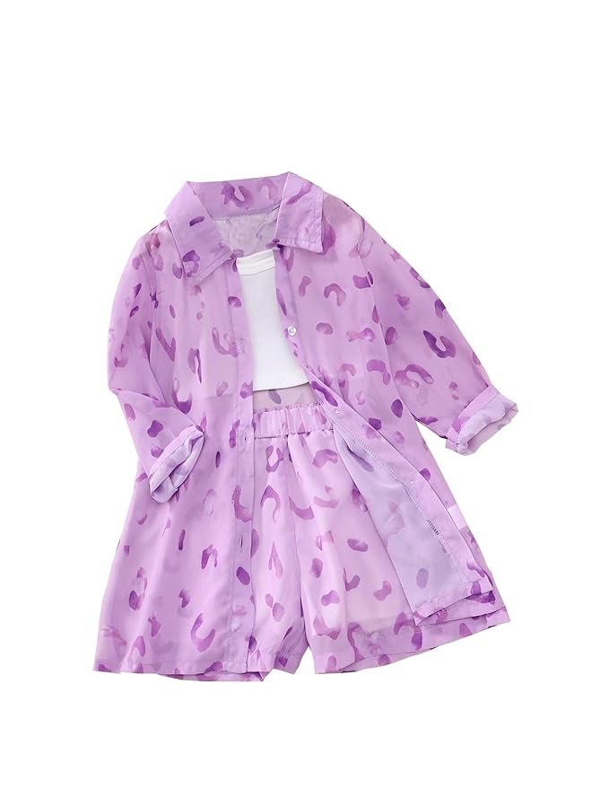 Girl Casual Top, Long Sleeve Shirt And Straight Pants || COORDINATED OUTFIT FOR GIRLS ||3 Piece Set