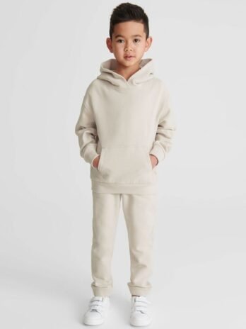 Boys Casual Trendy White Hoody
