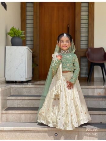 Sea Green Color Girls Weeding Drees Collection