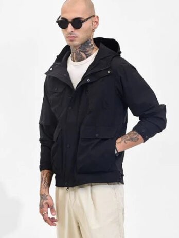 Black jacket for men